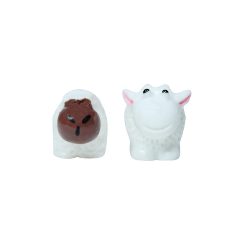 Miniature Toys : (Set of 10) Sheeps for Fairy Garden Accessories