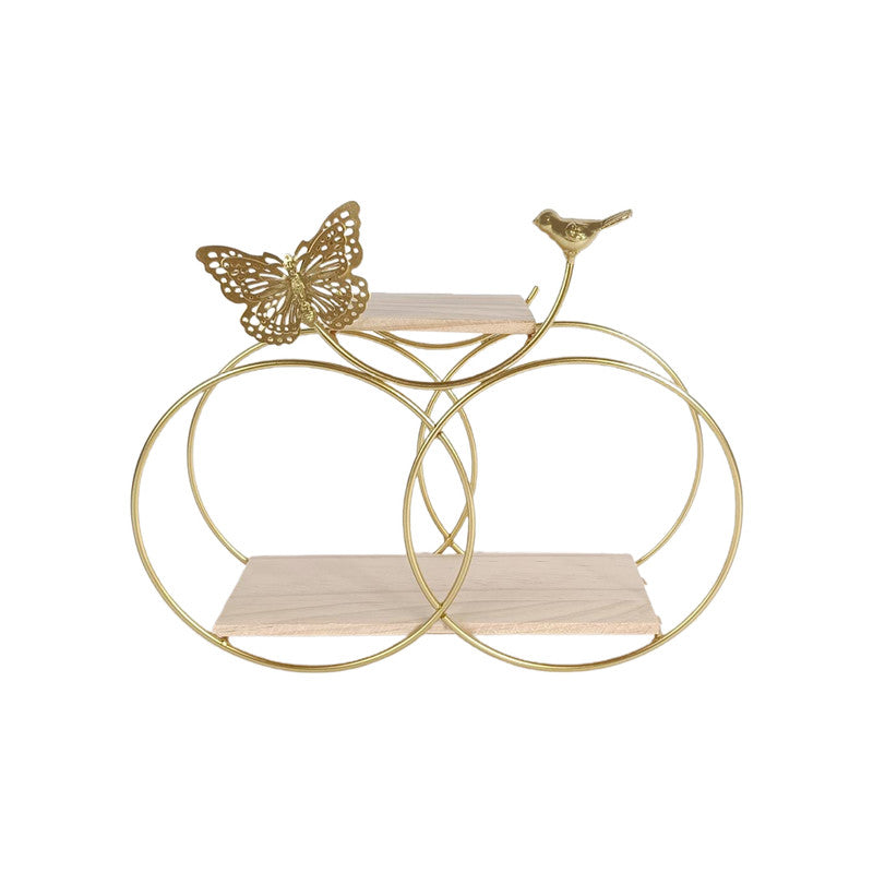Our Green Window Bird and Butterfly Wall Shelf