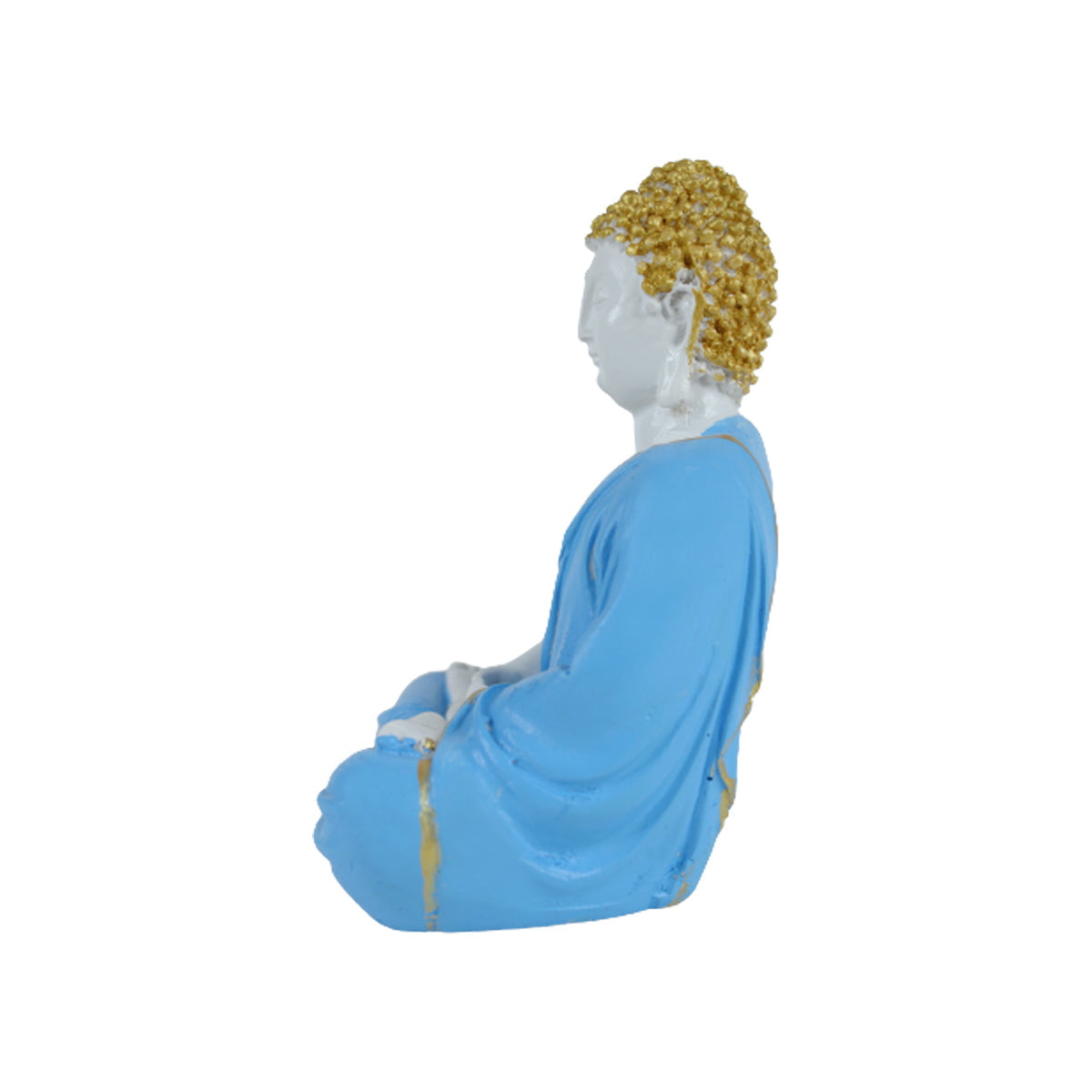 (5 inch) Small Buddha Statue (Blue)