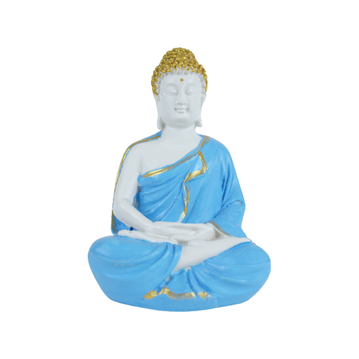 (5 inch) Small Buddha Statue (Blue)