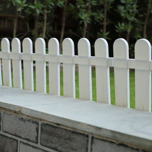 Pack of 5 : PP Picket self Standing Fence for Indoor/Outdoor Garden