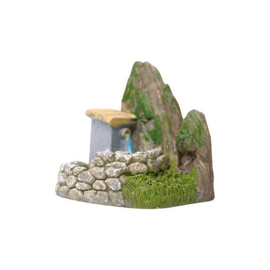 Wonderland resin miniature set of 2 waterfall| Miniature tray garden accessories