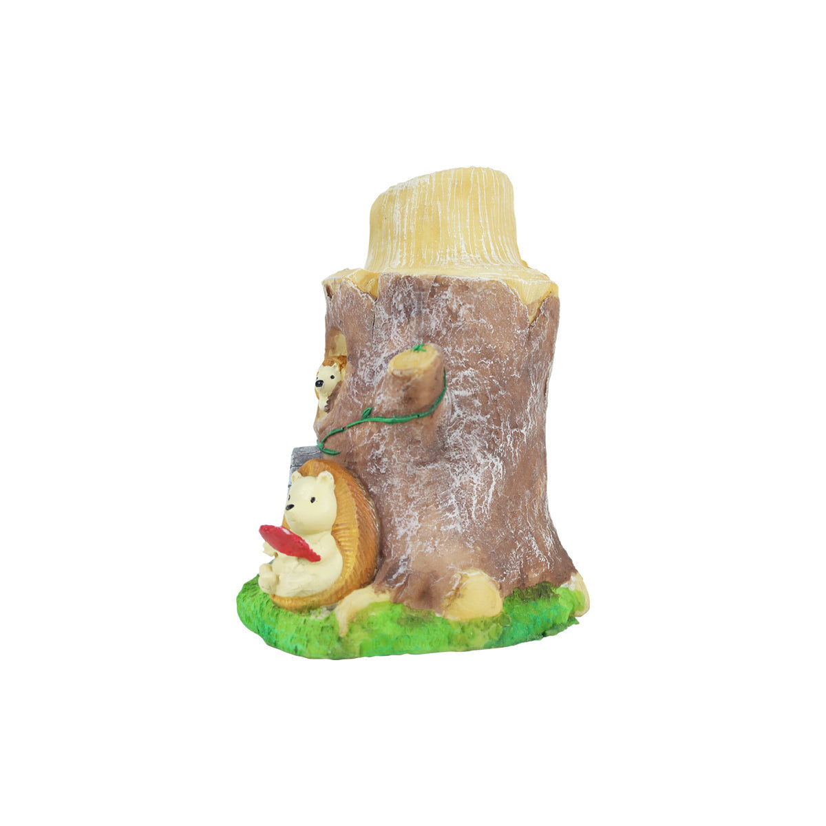 Hegdehog Stump House Garden Statue