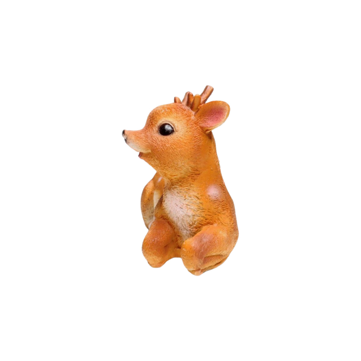 Wonderland sitting  Baby girl deer statue | small size outdoor gift item