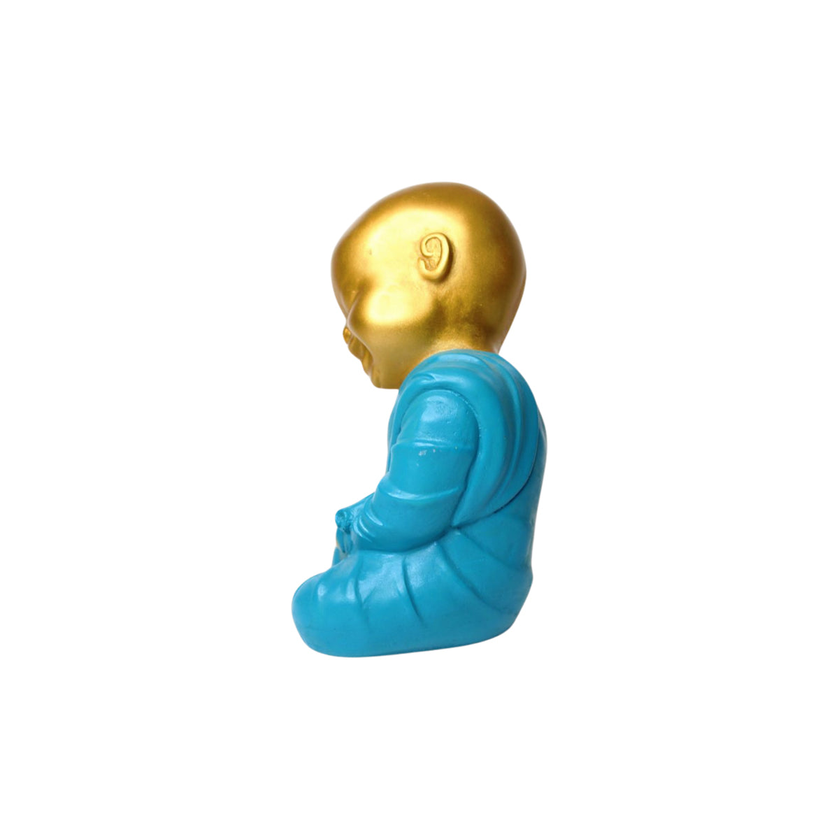 Wonderland coloured laughing buddha statue ( Style 2) | home décor and gift items | monk statue