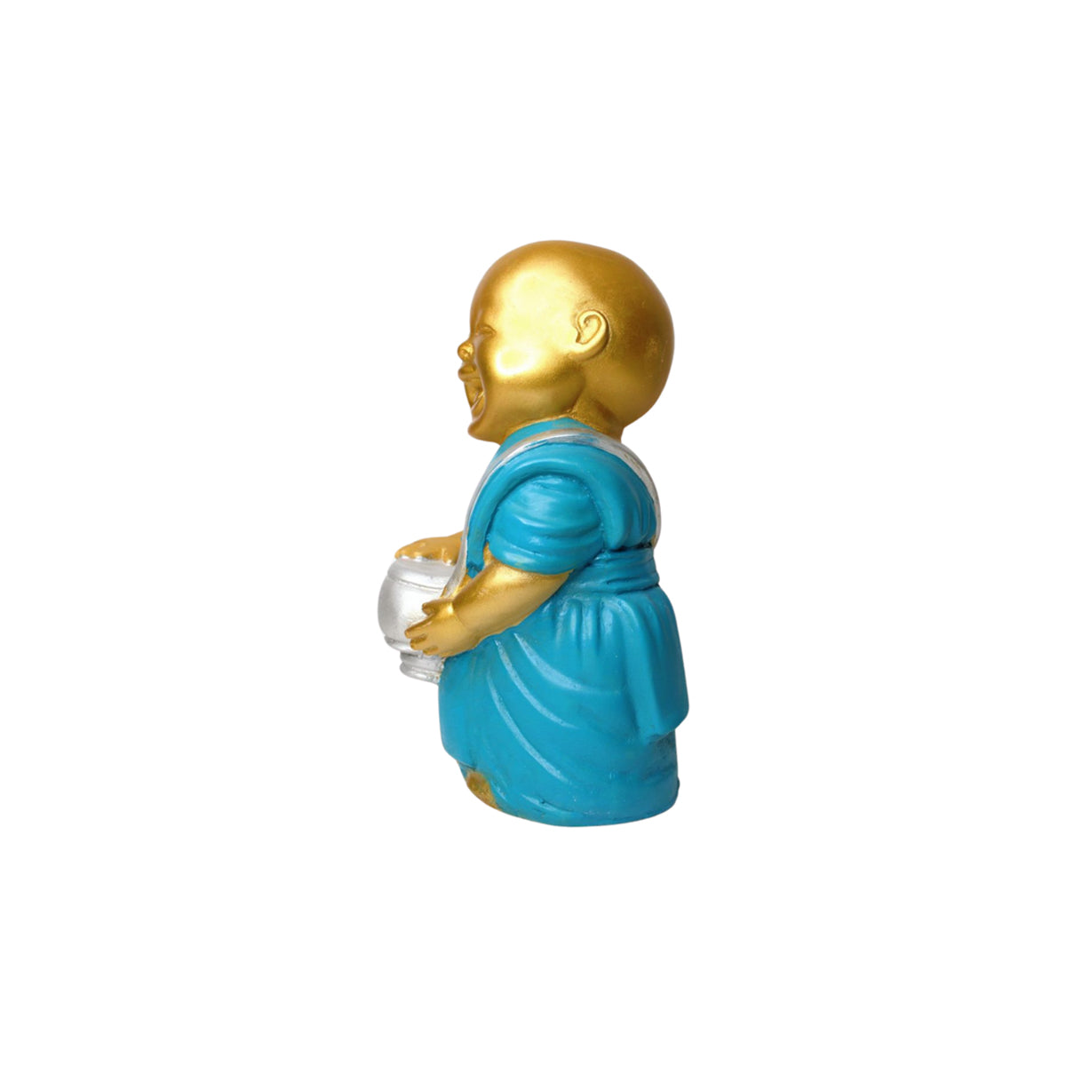 Wonderland coloured laughing buddha statue ( Style 1) | home décor and gift items| monk statue