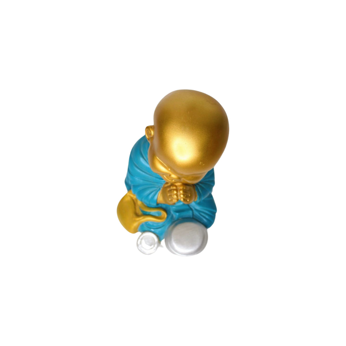 Wonderland coloured laughing buddha statue ( Style 3) | home décor and gift items | monk statue