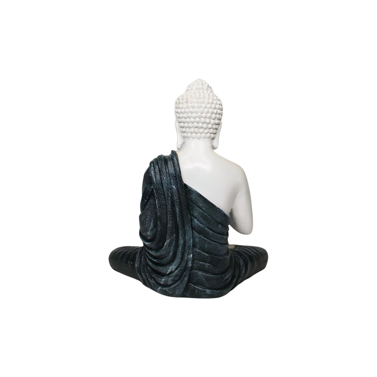 Wonderland resin white buddha statue| home décor and gift items | garden buddha statue