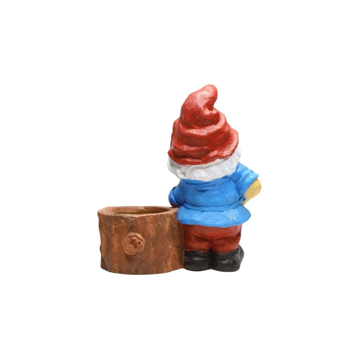 Wonderland Gnome Planter Red Cap|Gnome Flower Pot|Decorative Gnome Planter