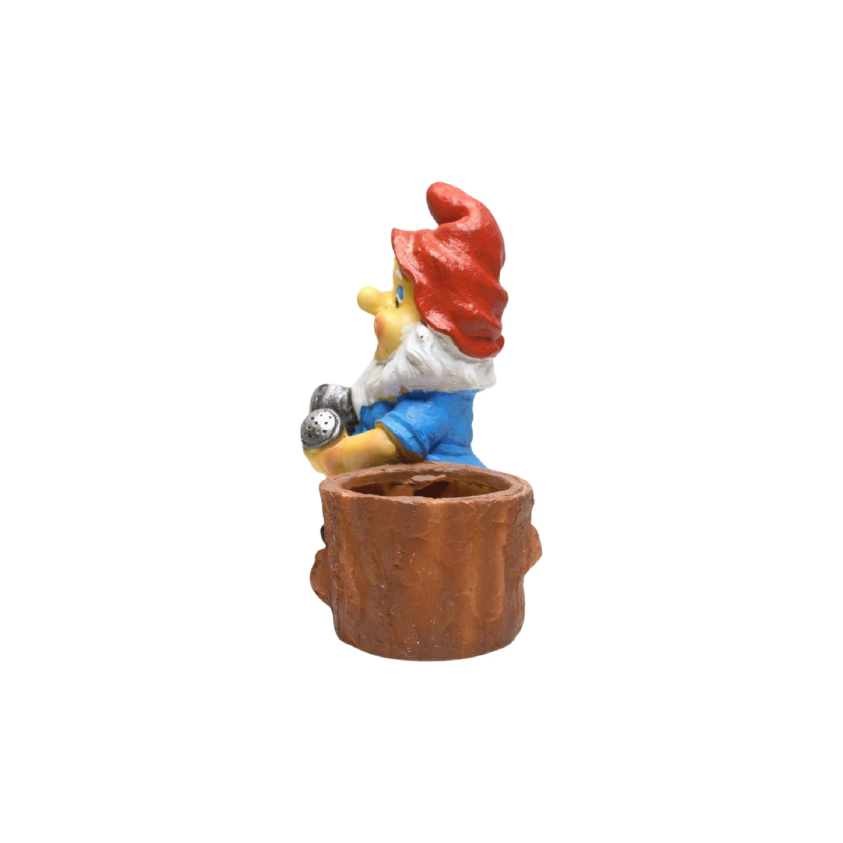 Wonderland Gnome Planter Red Cap|Gnome Flower Pot|Decorative Gnome Planter