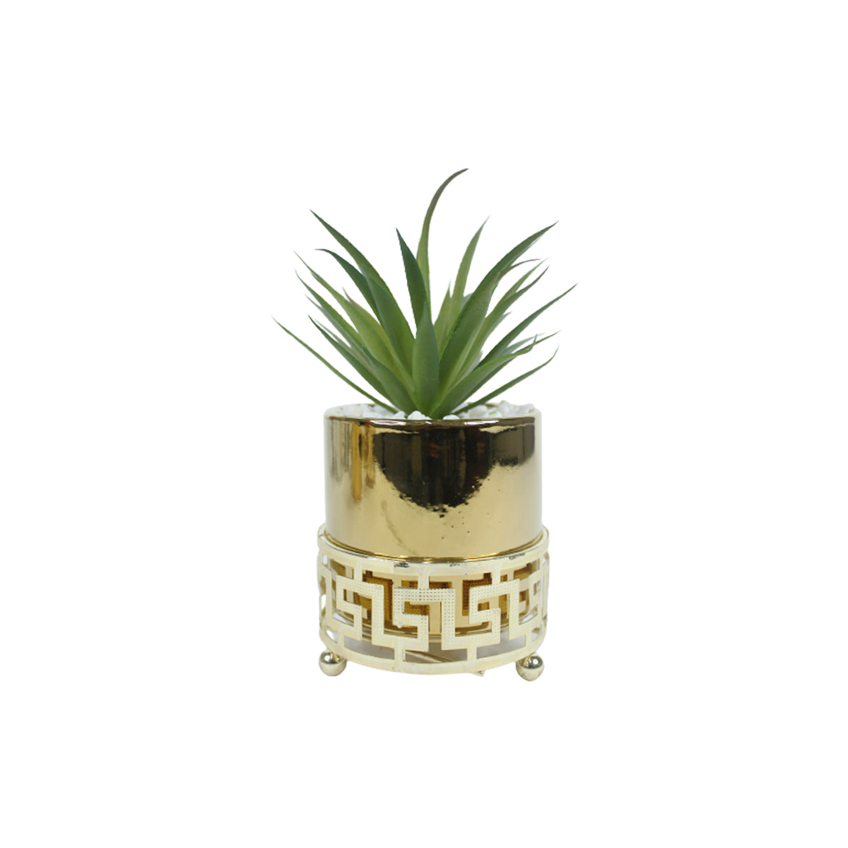 Modern Style Glossy Golden Pots