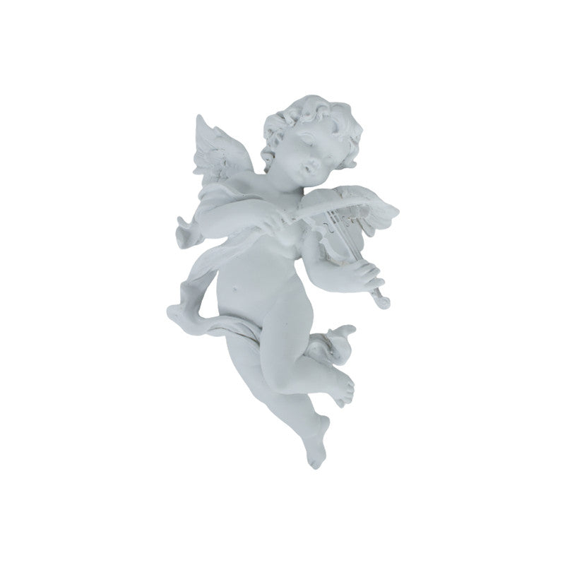 Our Green Window Angel Cherb Right with Violin Wall Hanging decor decoration, home decor