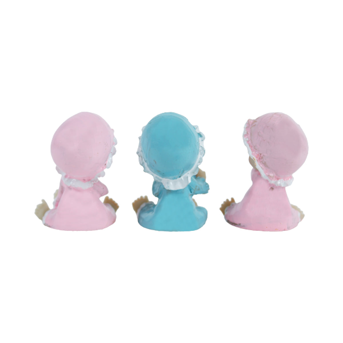 Wonderland Miniature Toys Set of 6 baby ( Miniature garden accessories for tray garden )