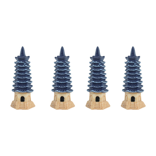 Miniature Toys Set of 4 pagoda