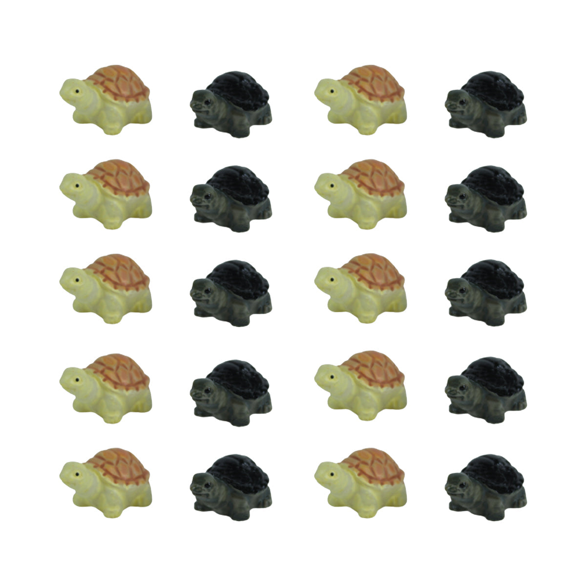 Miniature Toys : Set of 20 Turtle