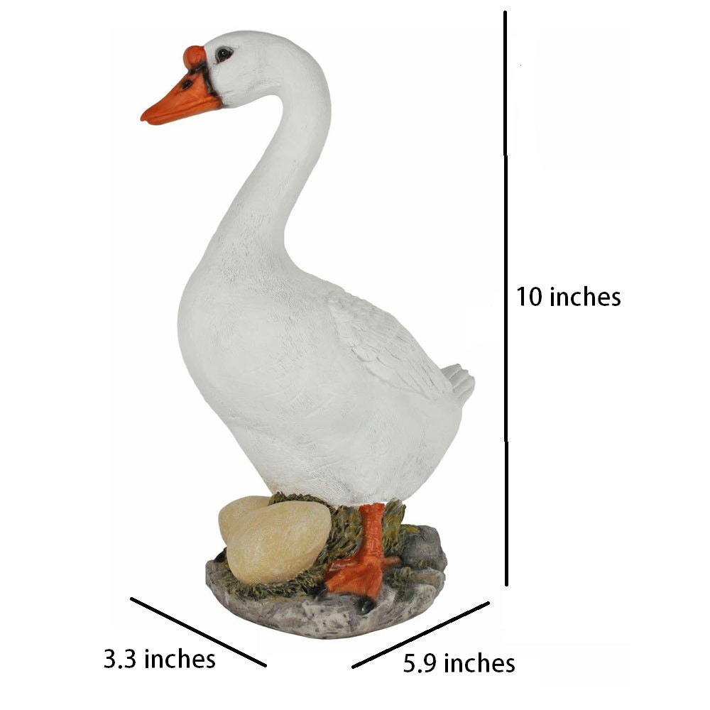 Wonderland Resin Duck Showpiece for garden decoration