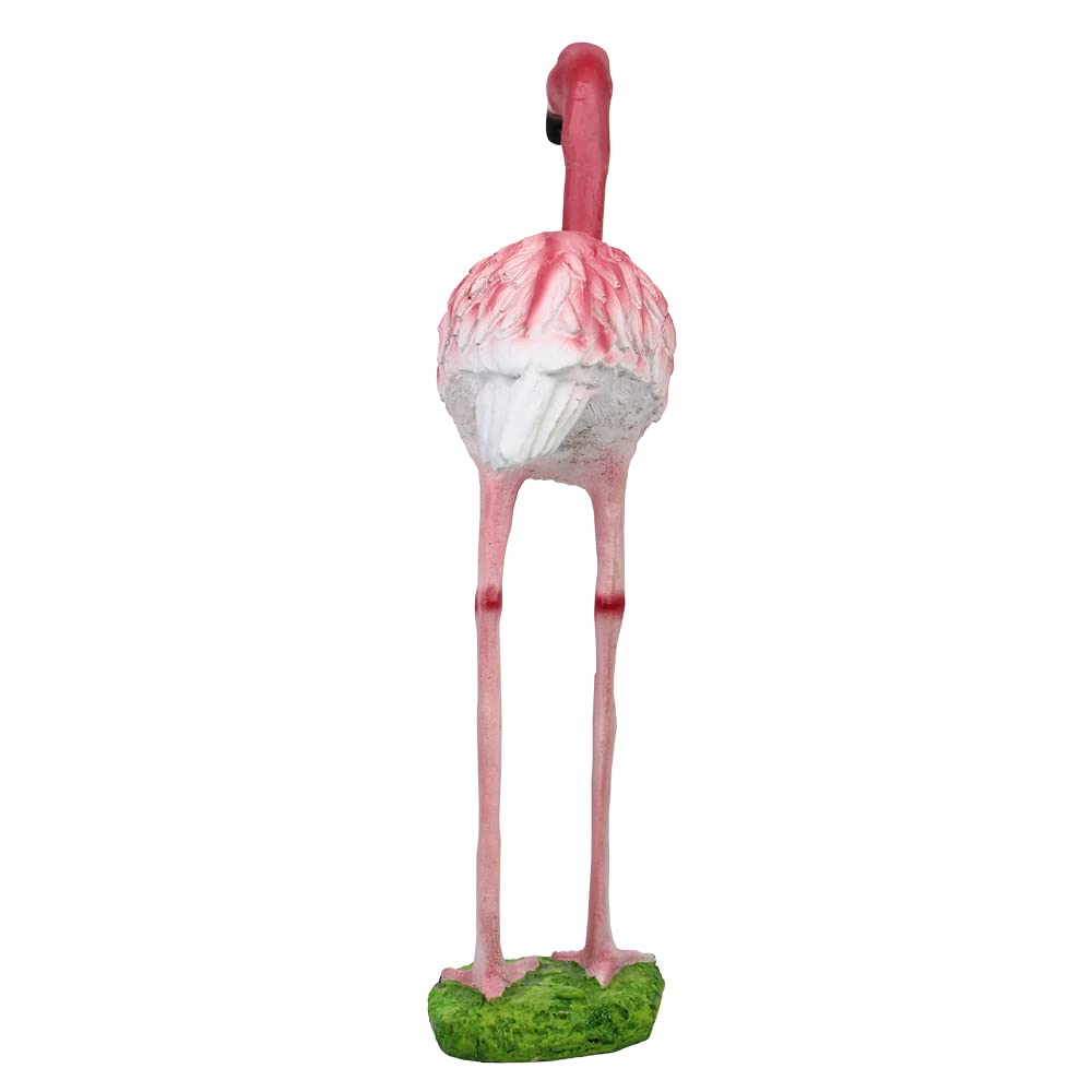 Our Green Window 17 inches Height Small Flamingo Statue for Home & Garden