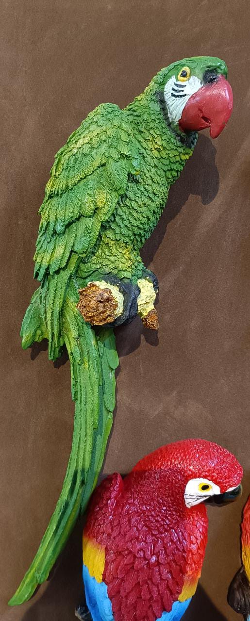 Set of 3 Medium Parrots