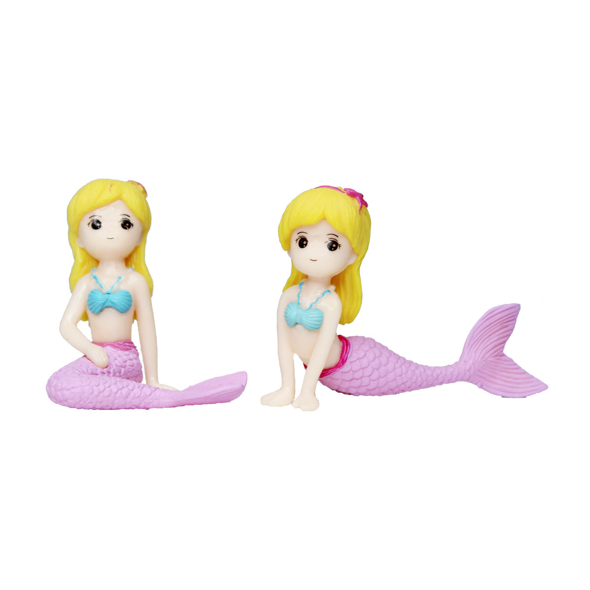 Miniature Toys : (Set of 2) Mermaid for Fairy Garden Accessories