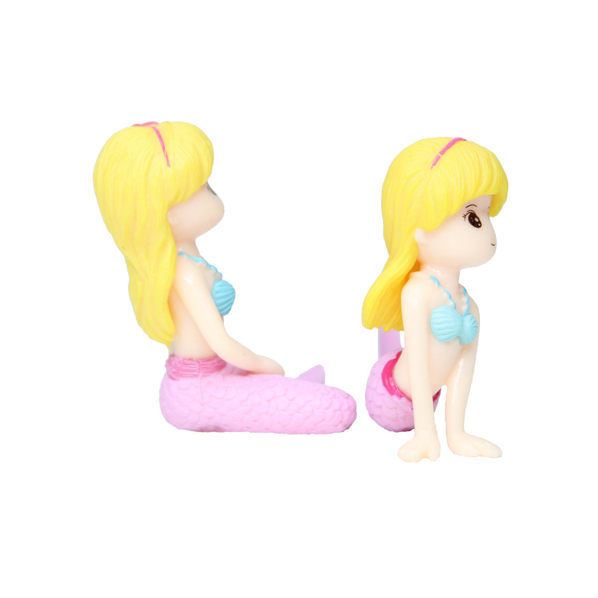 Miniature Toys : (Set of 2) Mermaid for Fairy Garden Accessories