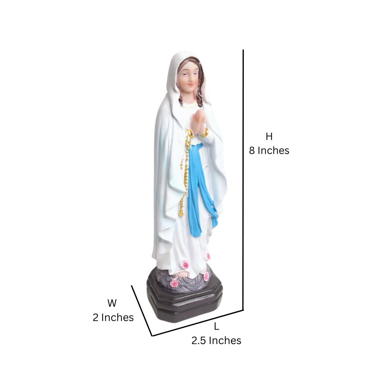 Wonderland Mother mary statue, Christmas decoration, home decoration