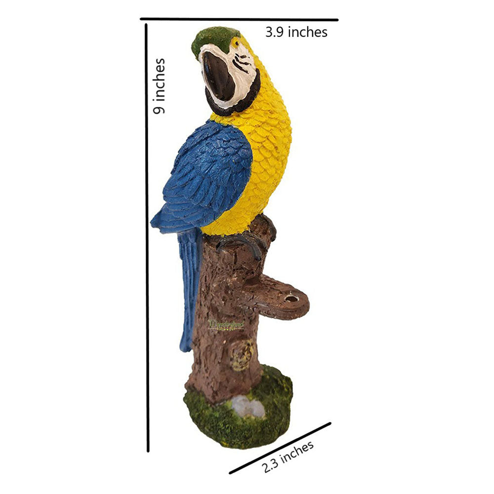 Macaw Statue Home, Balcony and Garden Decoration