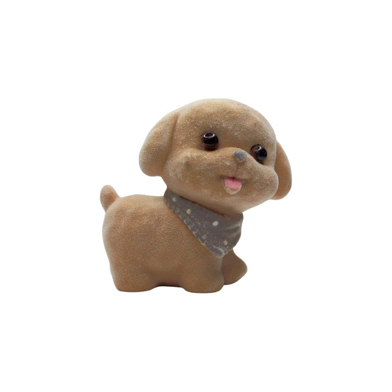 Wonderland imported resin brown dog