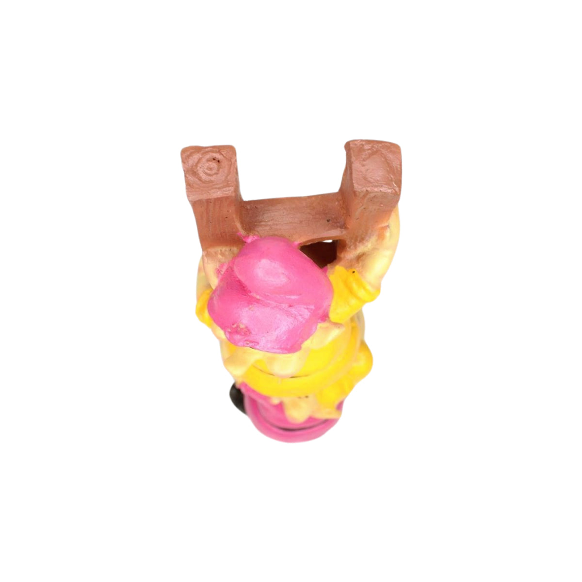 Wonderland  Resin Funny 2 Gnomes on Ladder Santa Idol, Standard (Style 02)