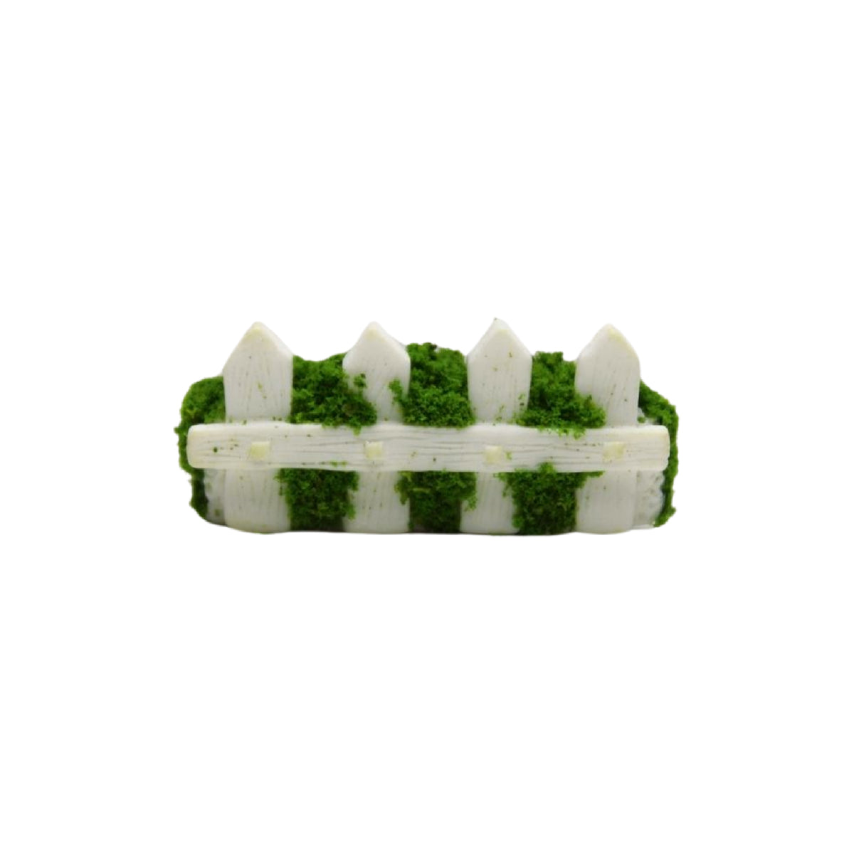 Wonderland imported miniatures ( pack of 4 ) green fence