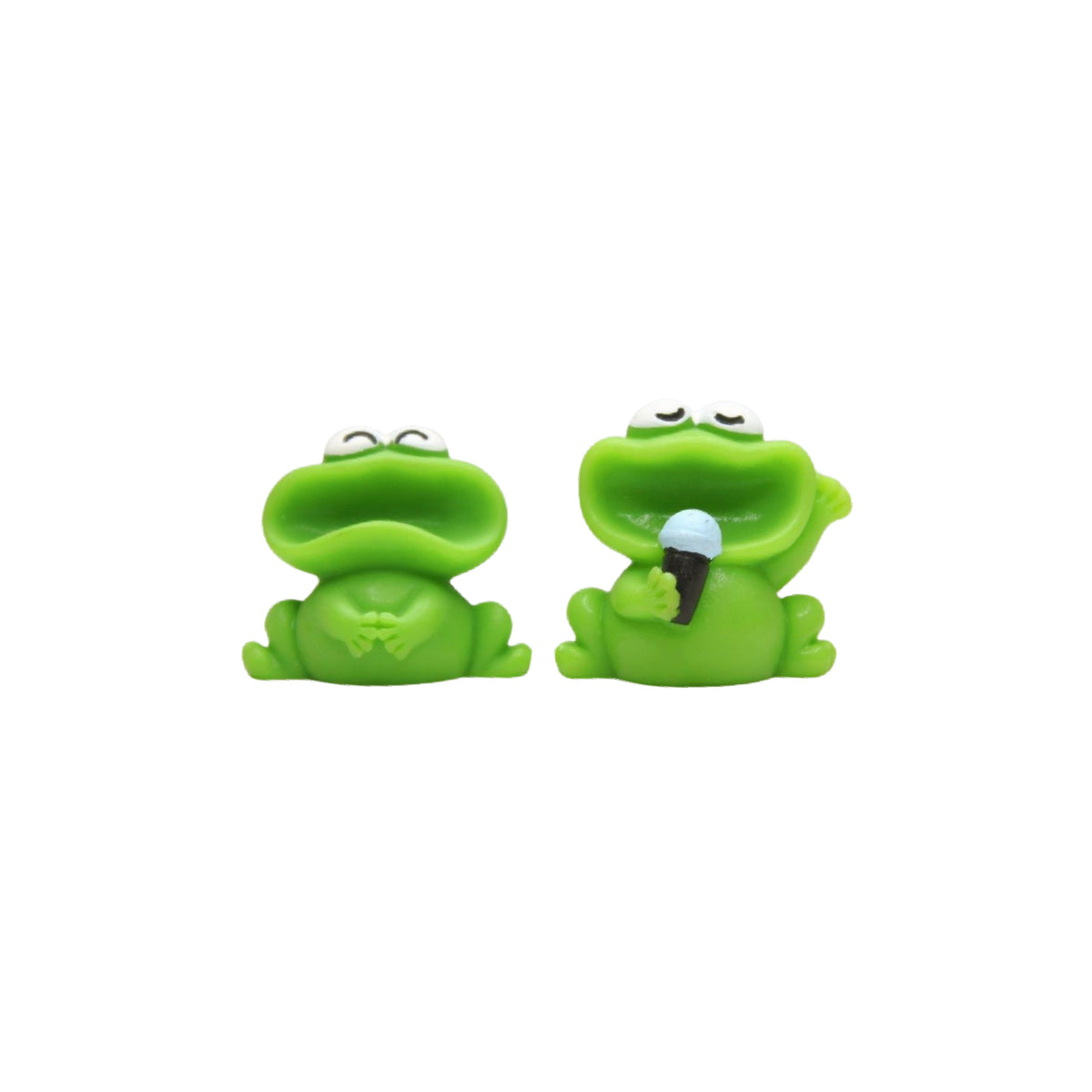 Wonderland imported miniatures ( pack of 4 ) singing frogs