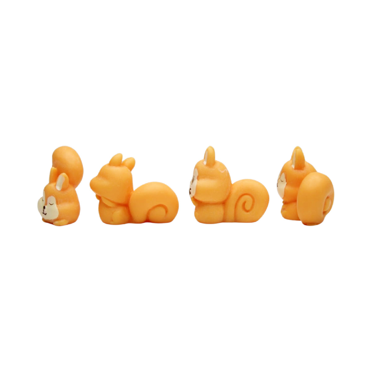 Wonderland imported miniatures ( pack of 4 ) squirrel