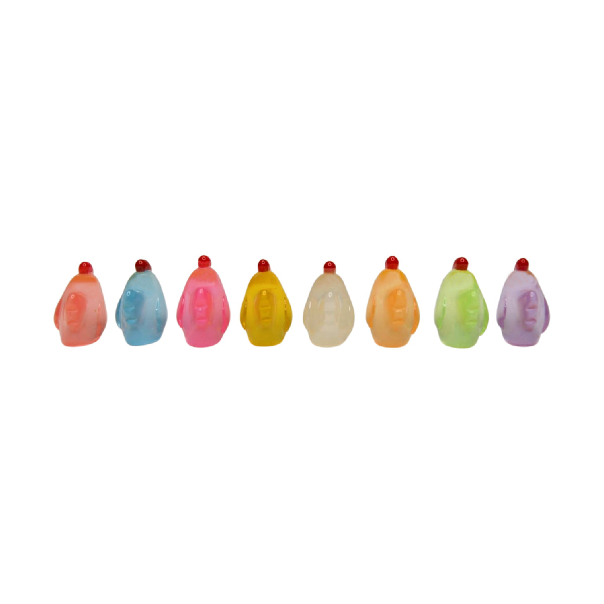 Wonderland imported miniatures ( pack of 8) glow hens