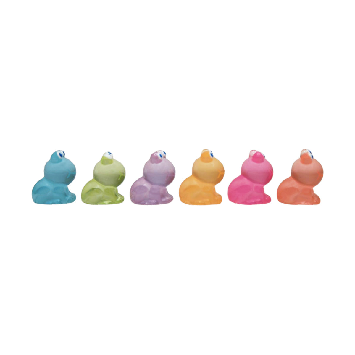 Wonderland imported miniatures ( pack of 4 ) glow frogs