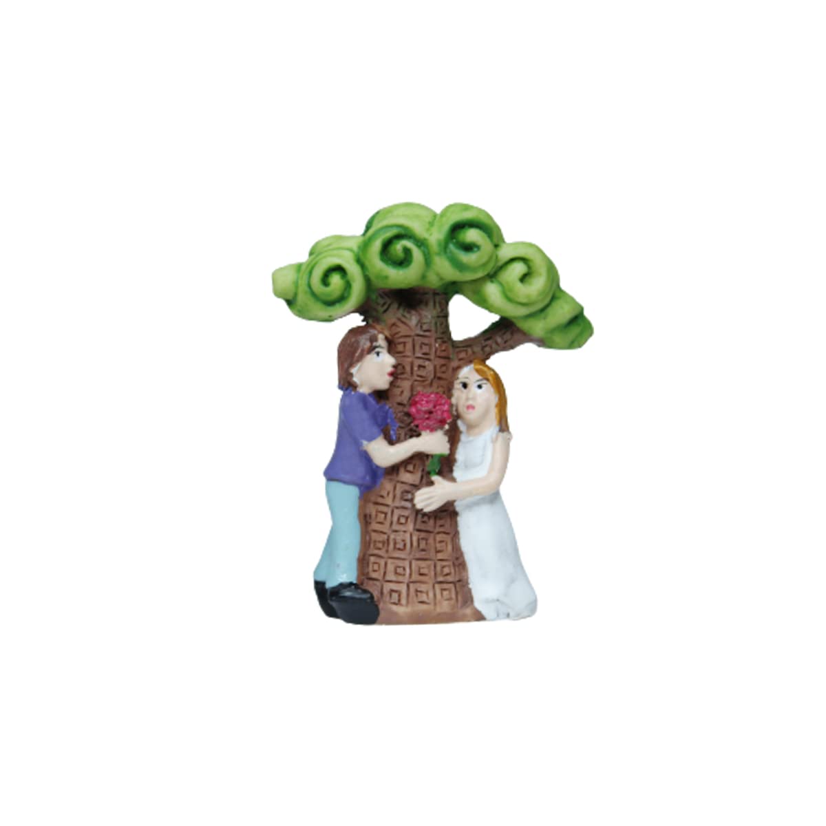 Couple under the tree Miniature Toys Fairy Garden Couple-A