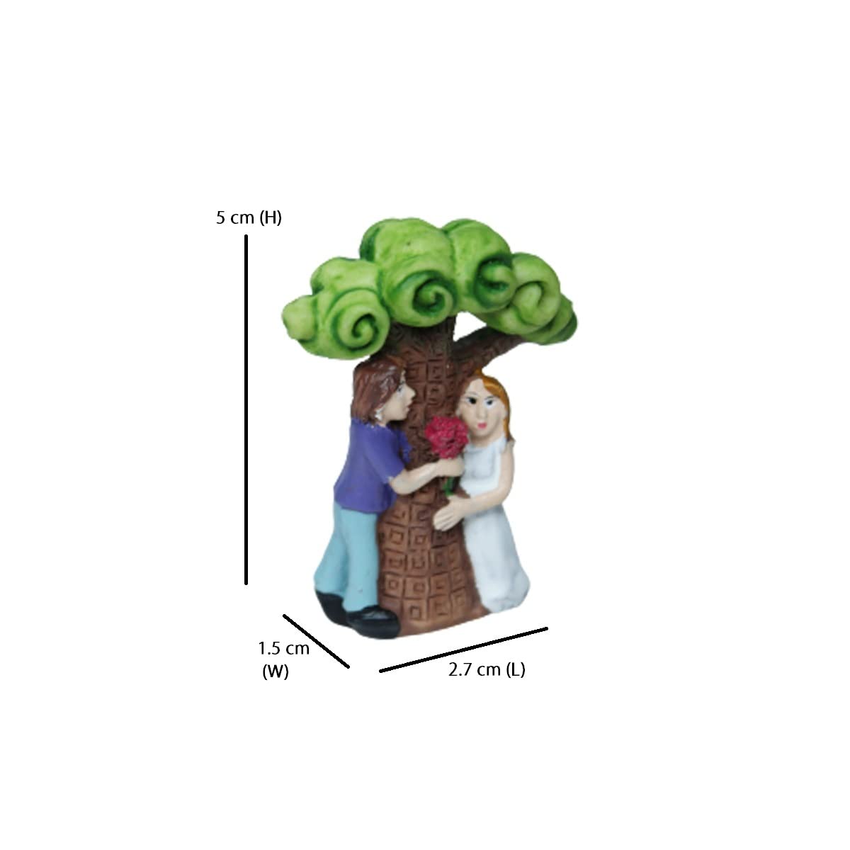 Couple under the tree Miniature Toys Fairy Garden Couple-A