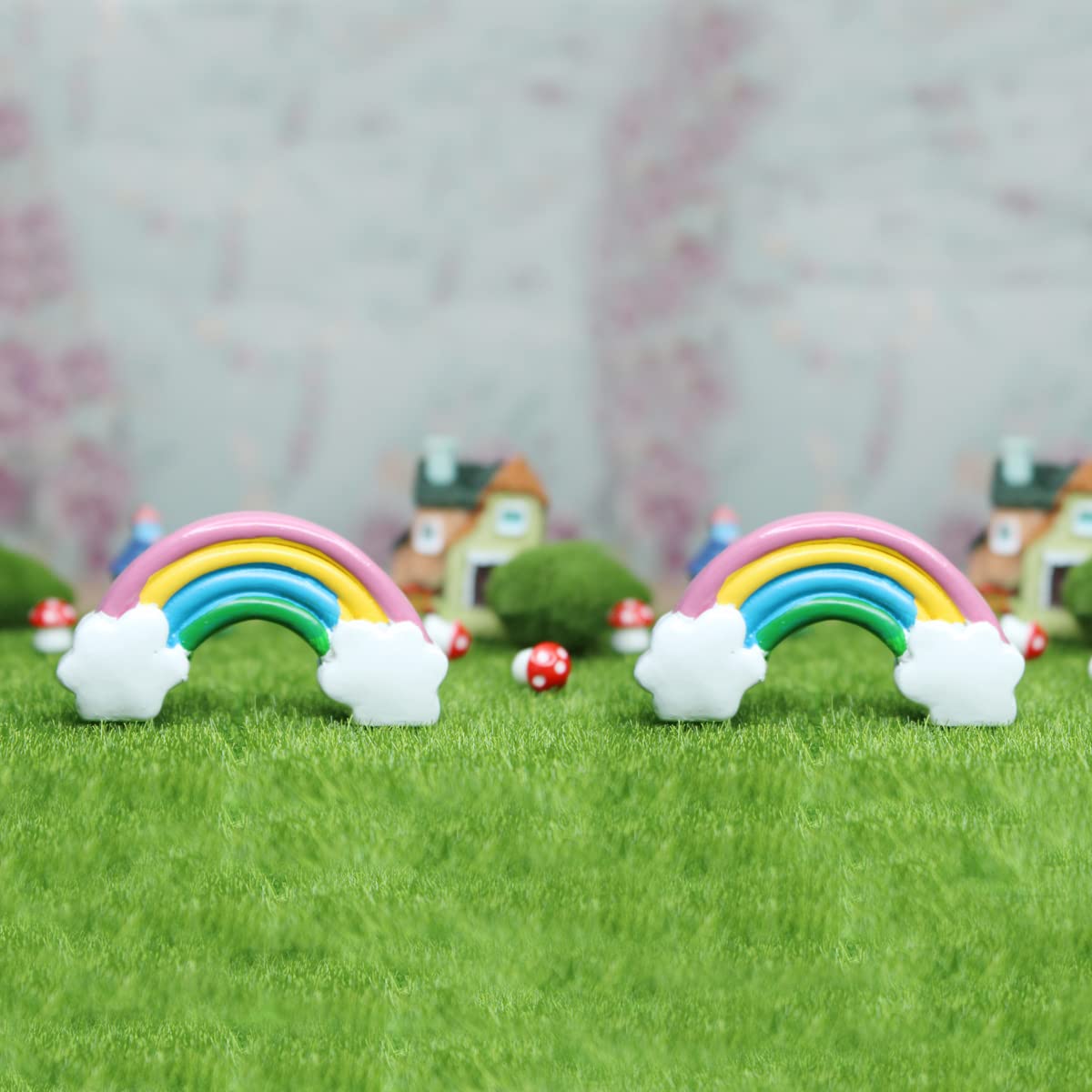 ( Set of 2) Rainbow Miniature