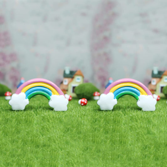 ( Set of 2) Rainbow Miniature