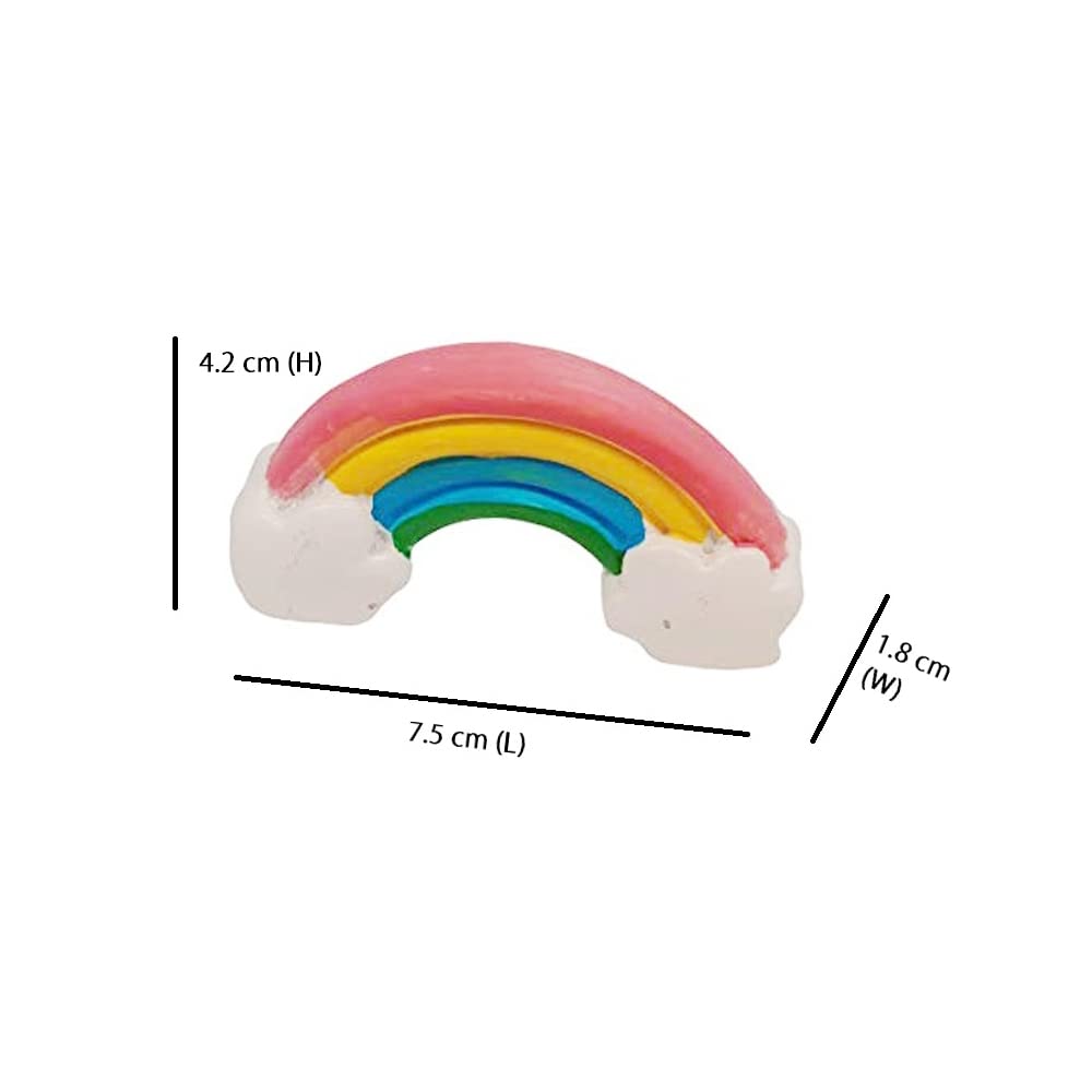 ( Set of 2) Rainbow Miniature