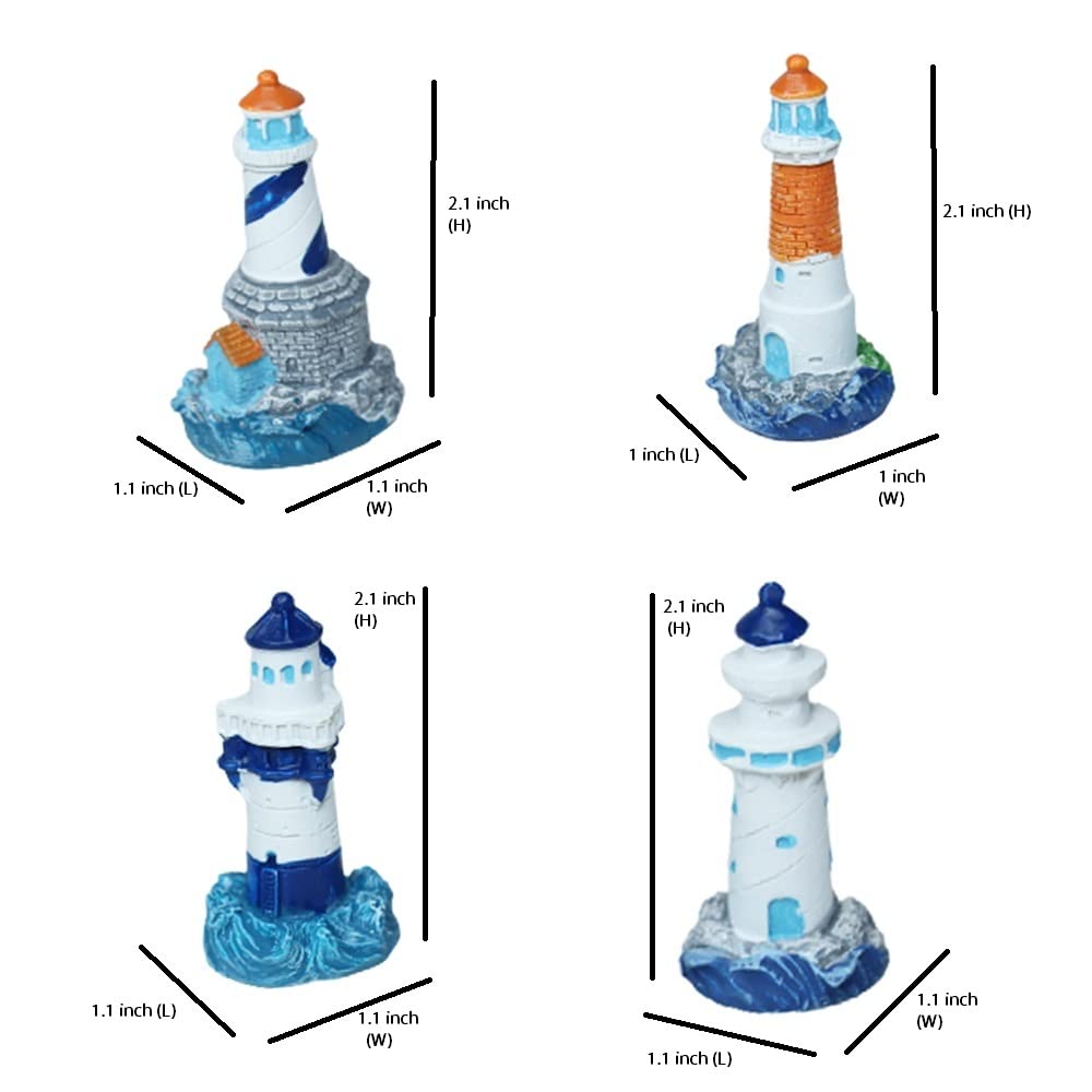 Light House miniature for Bonsai Decoration