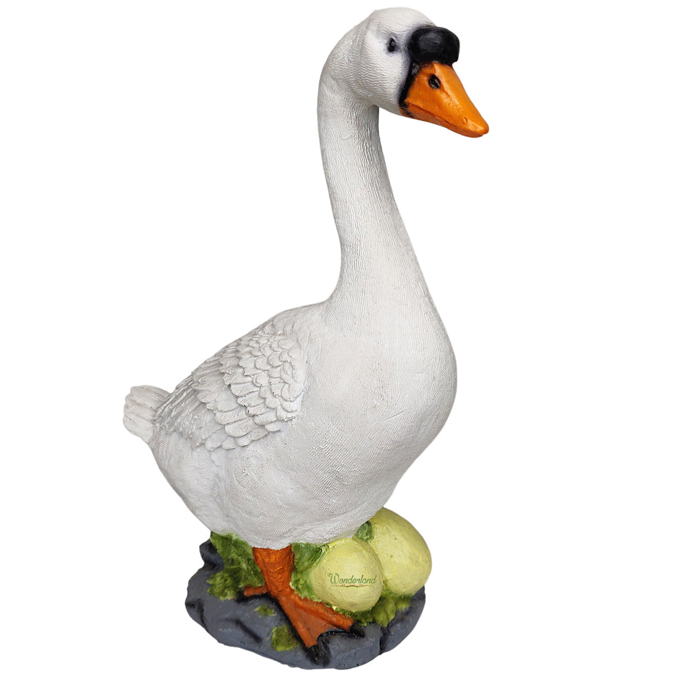 Wonderland Resin Duck Showpiece for garden decoration