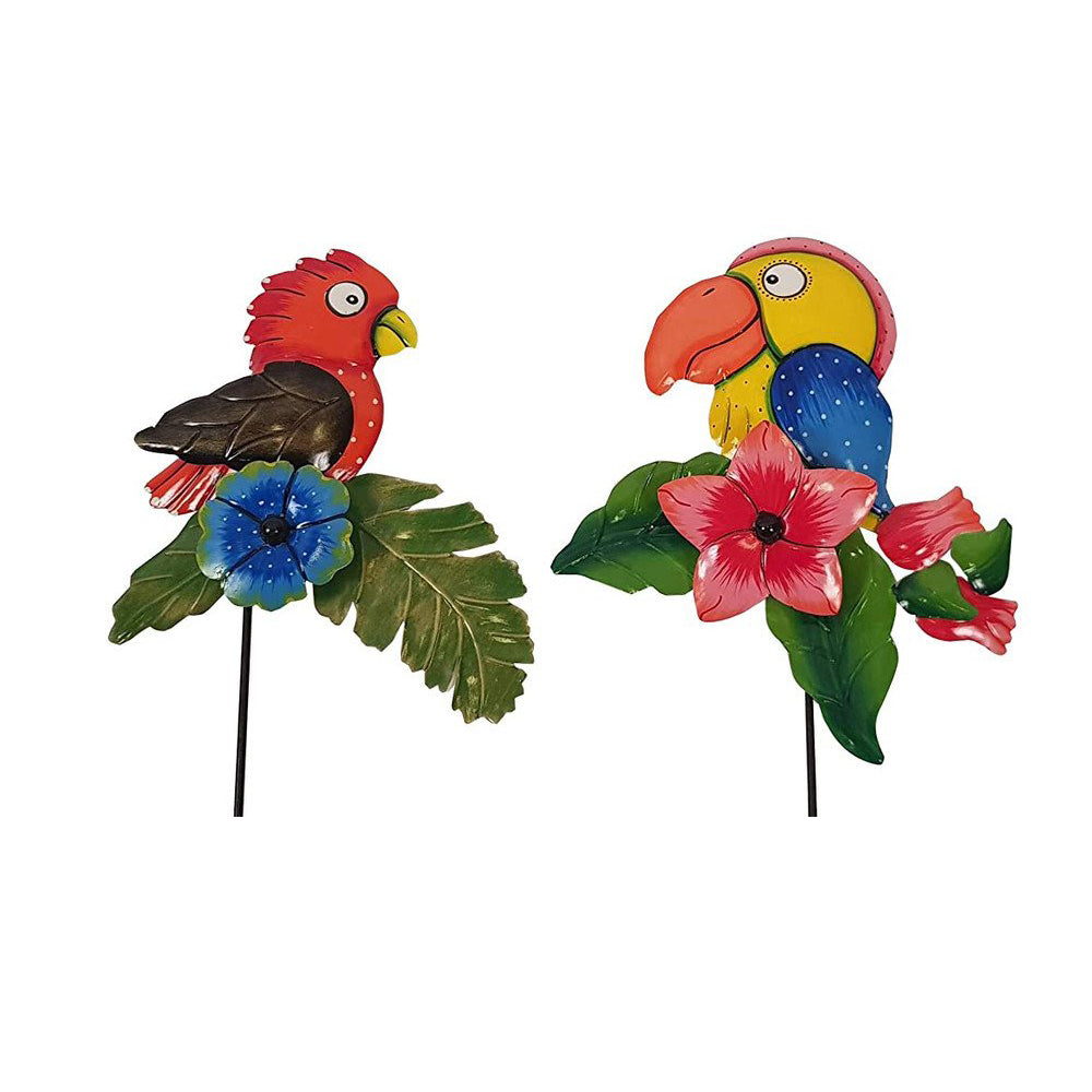 (Set of 2) Bird Garden Stick/Stake for Garden Decoration