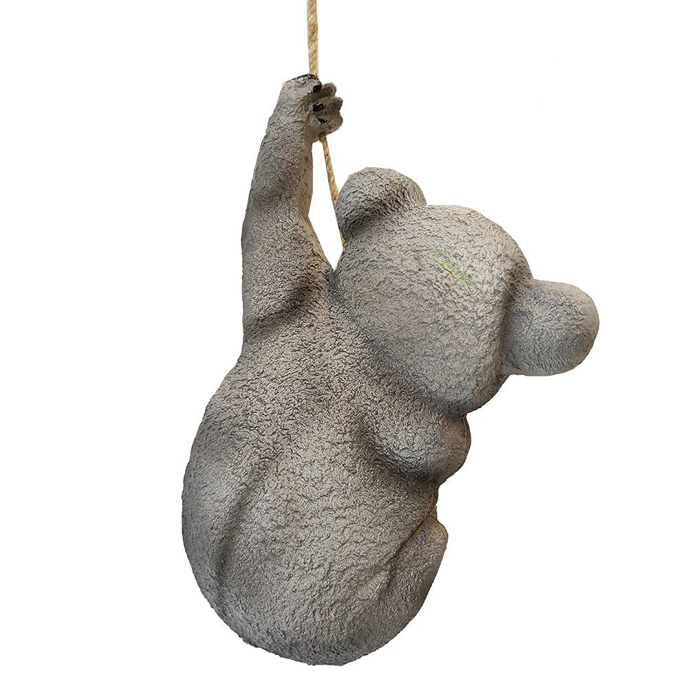 Koala on Rope Statue for Garden Decoration