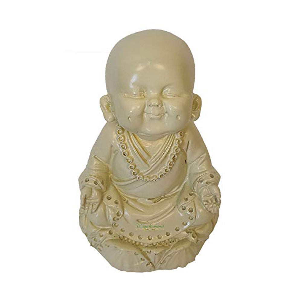 Kamal Monk Praying Statue for Home and Garden Decoration