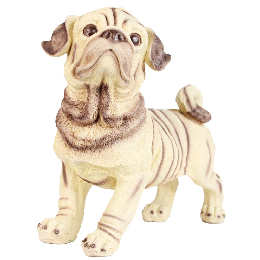 Our Green Window Big Pug Dog Statue Home and Garden Decoration
