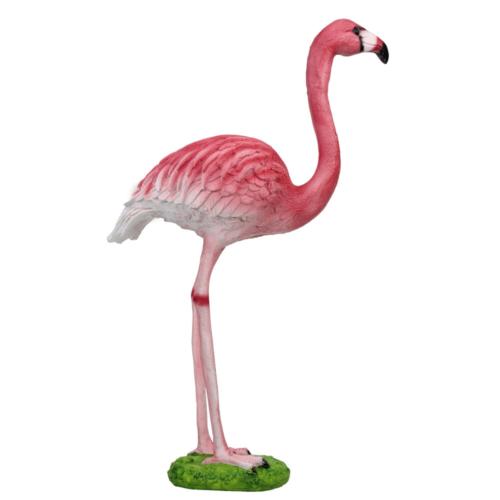 Our Green Window 17 inches Height Small Flamingo Statue for Home & Garden